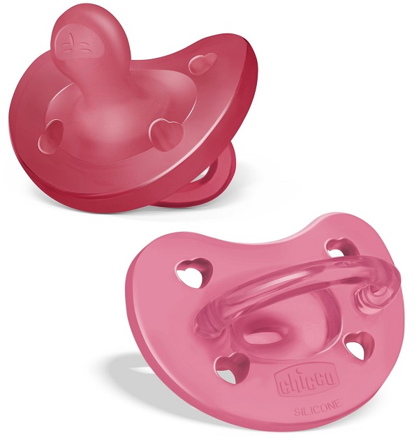 CHICCO GOMMOTTO SILICONE ROSA 16-36 MESI 2 PEZZI - Newepa Srl