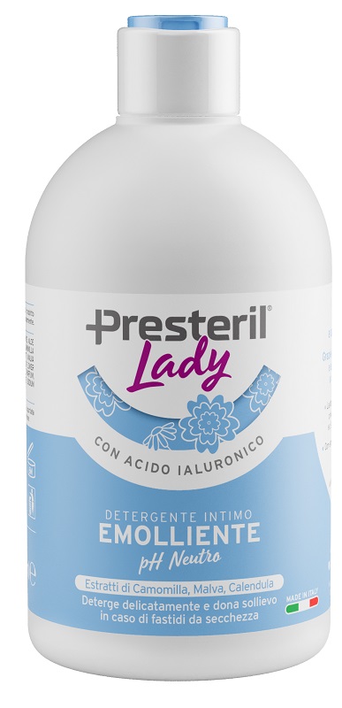 LADY PRESTERIL DETERGENTE INTIMO EMOLLIENTE/PH NEUTRO 250 M L - Newepa Srl