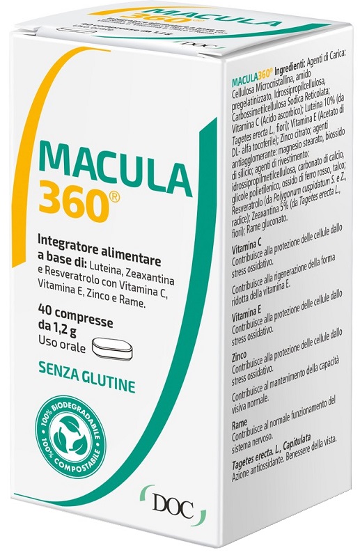 MACULA 360 40 COMPRESSE - Newepa Srl