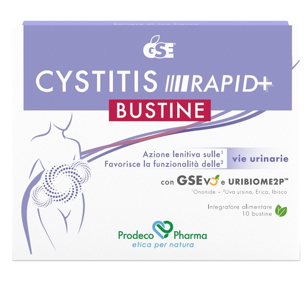 GSE CYSTITIS RAPID+ 10 BUSTINE - Newepa Srl
