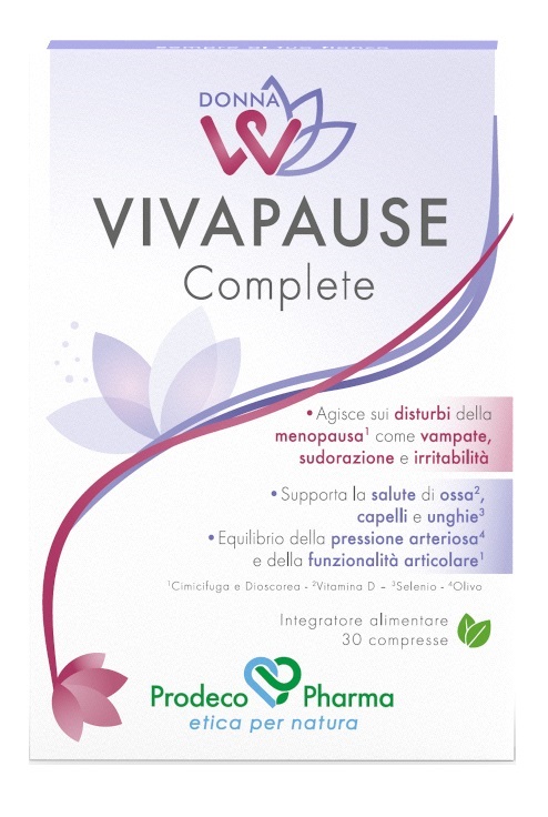 DONNAW VIVAPAUSE COMPLETE 30 COMPRESSE - Newepa Srl