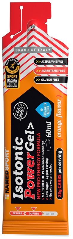ISOTONIC POWER GEL ORANGE 60 ML - Newepa Srl