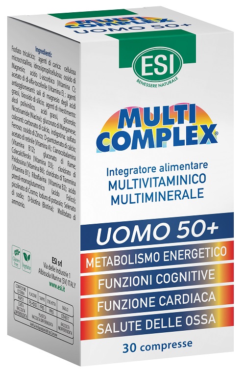 ESI MULTICOMPLEX UOMO 50+ 30 COMPRESSE - Newepa Srl