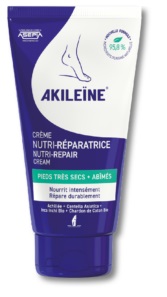 AKILEINE BLU CREMA PIEDI SECCHI 75 ML - Newepa Srl