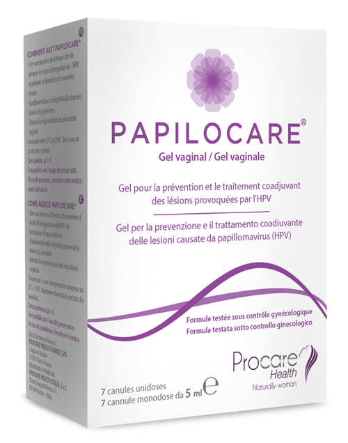 PAPILOCARE GEL VAGINALE 7 CANNULE MONODOSE X 5 ML - Newepa Srl