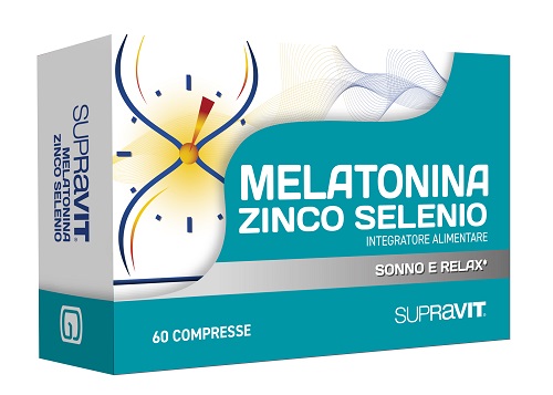 SUPRAVIT MELATONINA ZINCO SELENIO 60 COMPRESSE - Newepa Srl