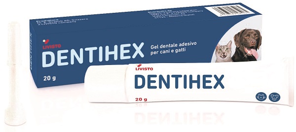 DENTIHEX GEL DENTALE ADESIVO PER CANI E GATTI 20 G - Newepa Srl