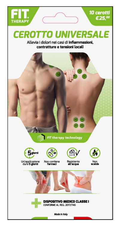 FIT THERAPY CEROTTO UNIVERSALE 10 PEZZI - Newepa Srl