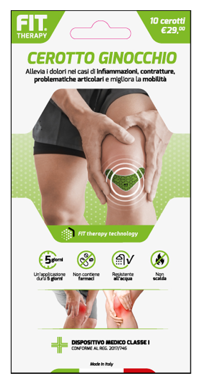 FIT THERAPY CEROTTO GINOCCHIO 10 PEZZI - Newepa Srl