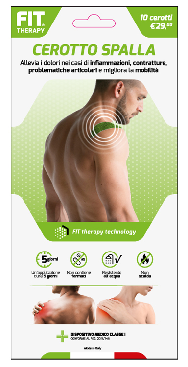 FIT THERAPY CEROTTO SPALLA 10 PEZZI - Newepa Srl