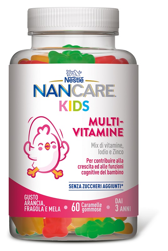 NANCARE KIDS MULTIVITAMINE 60 GUMMIES - Newepa Srl