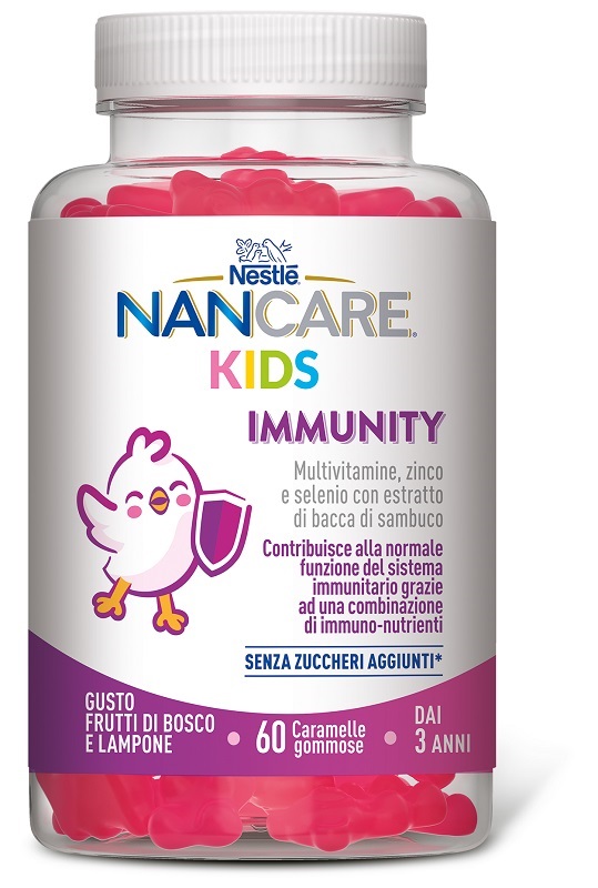 NANCARE KIDS IMMUNITY 60 GUMMIES - Newepa Srl