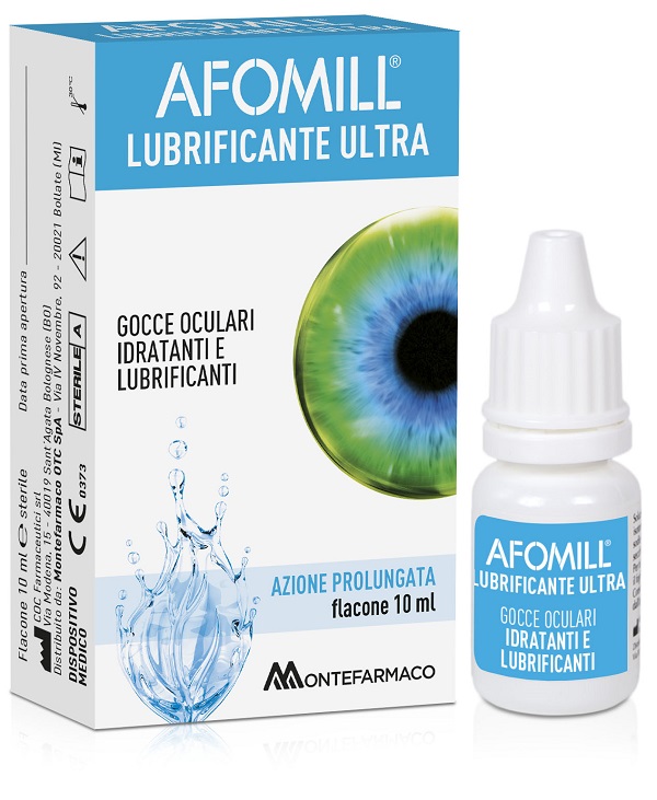 AFOMILL LUBRIFICANTE ULTRA GOCCE OCULARI 10 ML - Newepa Srl