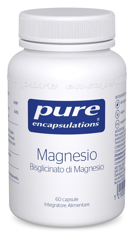 PURE ENCAPSULATIONS MAGNESIO BISGLICINATO 60 CAPSULE - Newepa Srl