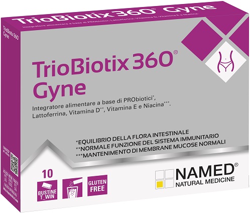 TRIOBIOTIX360 GYNE 10 BUSTINE T-WIN - Newepa Srl