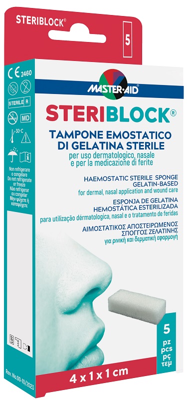 MASTER-AID STERIBLOCK TAMPONE EMOSTATICO - Newepa Srl
