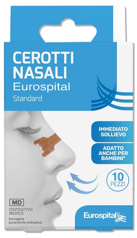 CEROTTI NASALI STANDARD 5,6X1,8CM 10 PEZZI - Newepa Srl