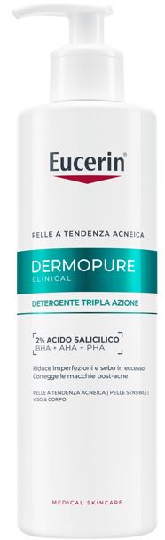 EUCERIN EIS DERMOP DETERGENTE TRIPLA AZIONE 400 ML - Newepa Srl