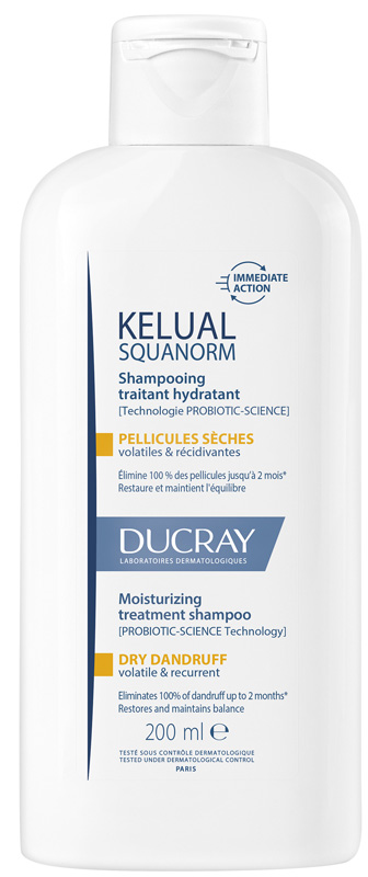 KELUAL SQUANORM SHAMPOO ANTI FORFORA SECCA 200 ML - Newepa Srl