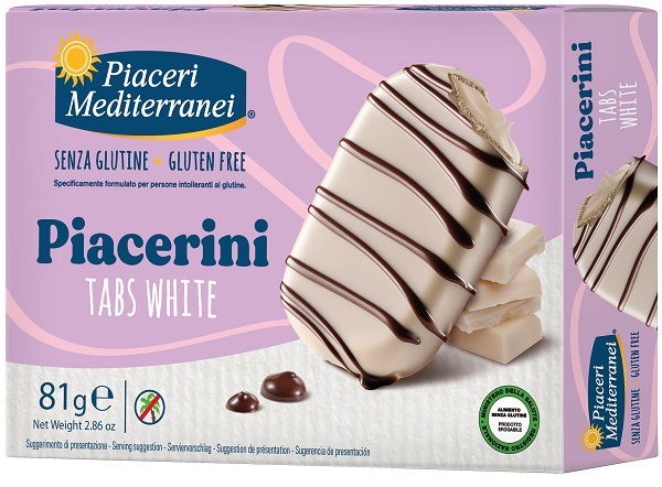 PIACERI MEDITERRANEI PIACERINI TABS WHITE 81 G - Newepa Srl