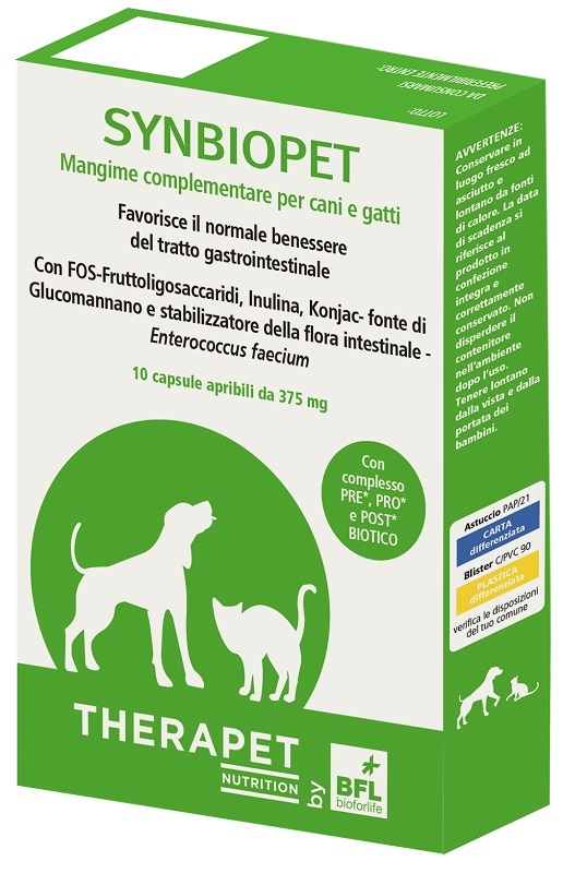 SYNBIOPET THERAPET 10 CAPSULE - Newepa Srl