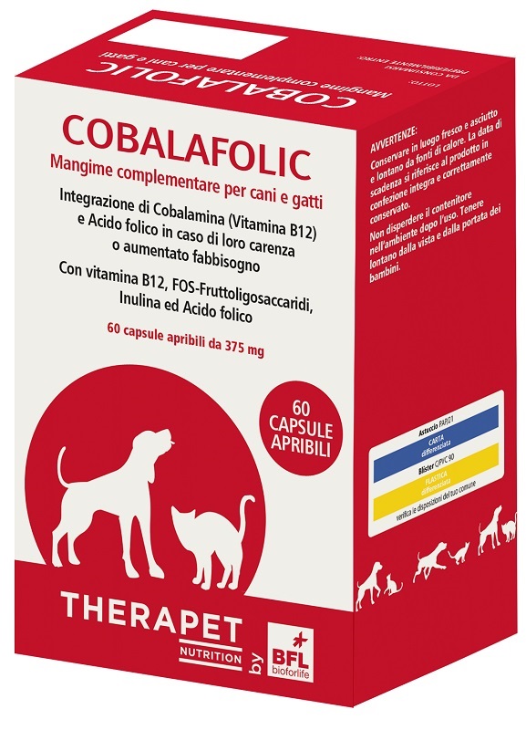 COBALAFOLIC THERAPET 60 CAPSULE - Newepa Srl