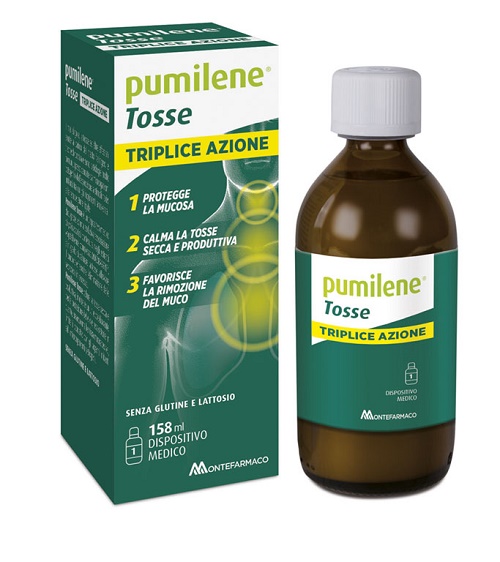 PUMILENE TOSSE SCIROPPO 158 ML - Newepa Srl