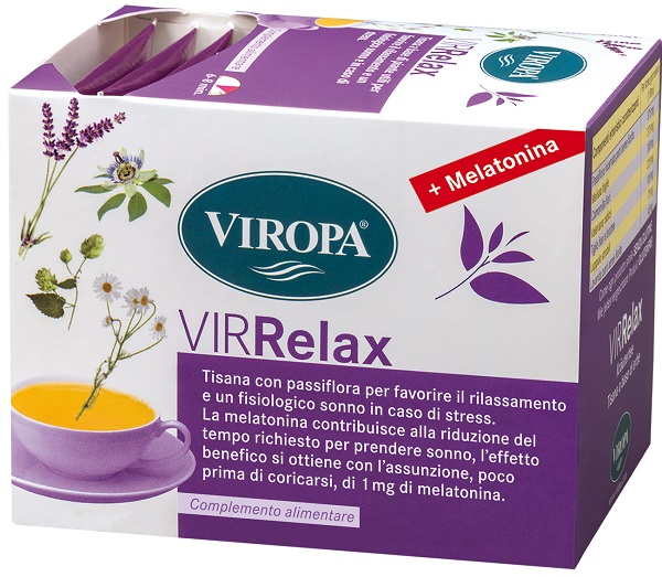 VIROPA VIR RELAX TISANA PASSIFLORA 15 FILTRI 6 G - Newepa Srl