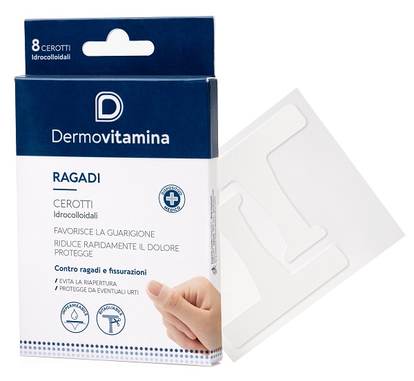 DERMOVITAMINA RAGADI CEROTTI 8 PEZZI - Newepa Srl