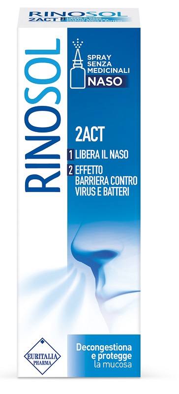 SPRAY NASALE RINOSOL 2ACT 15 ML - Newepa Srl