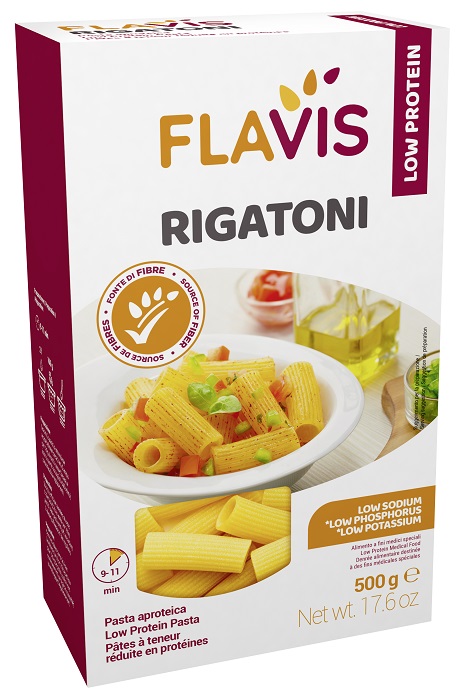 FLAVIS RIGATONI APROTEICI 500 G - Newepa Srl