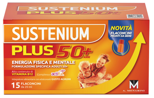 SUSTENIUM PLUS 50+ 15 FLACONCINI - Newepa Srl