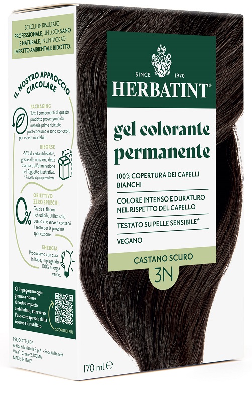 HERBATINT 3N CASTANO SCURO 170 ML - Newepa Srl