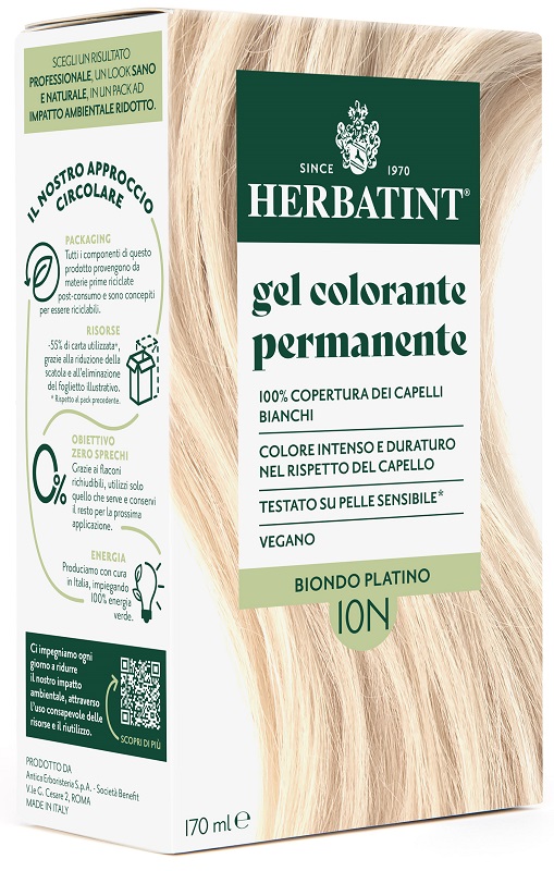HERBATINT 10N BIONDO PLATINO 170 ML - Newepa Srl
