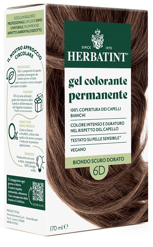 HERBATINT 6D BIONDO SCURO DORATO 170 ML - Newepa Srl