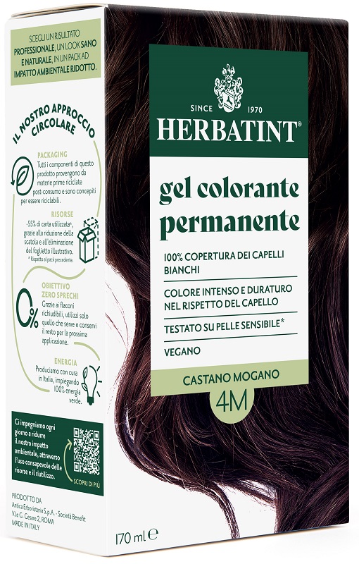 HERBATINT 4M CASTANO MOGANO 170 ML - Newepa Srl