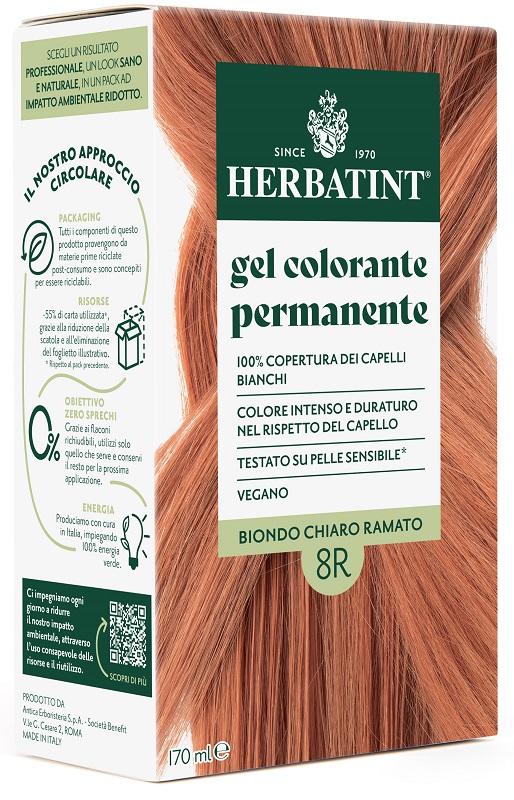 HERBATINT 8R BIONDO CHIARO RAMATO 170 ML - Newepa Srl