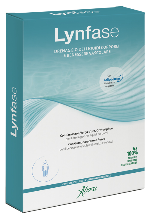 LYNFASE CONCENTRATO FLUIDO 12 FLACONCINI DA 13,3 G - Newepa Srl