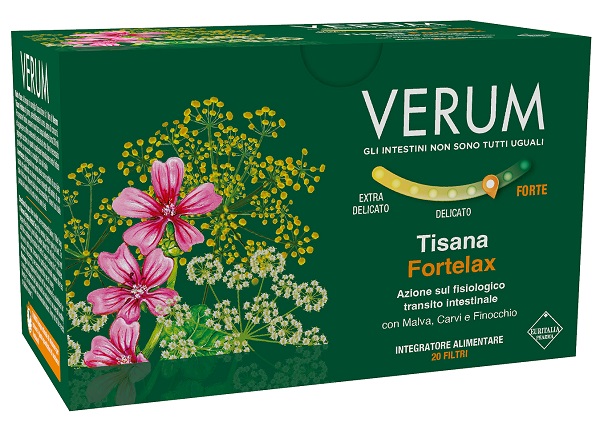 VERUM FORTELAX TISANA 20 FILTRI NEW - Newepa Srl