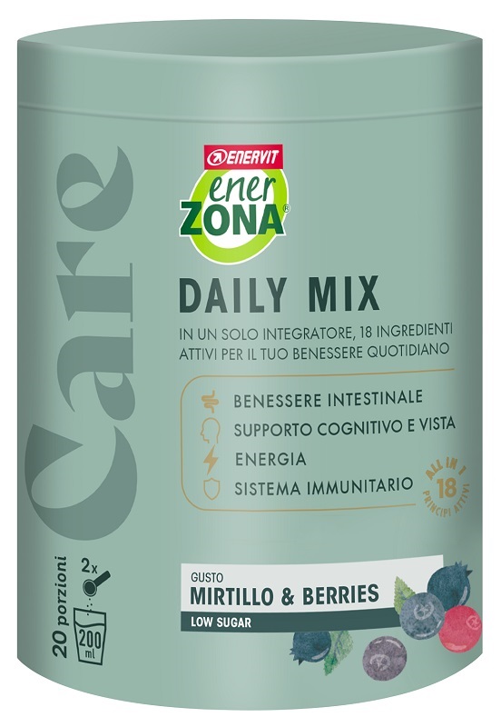 ENERZONA CARE DAILY MIX GUSTO MIRTILLO & BERRIES 400 G - Newepa Srl