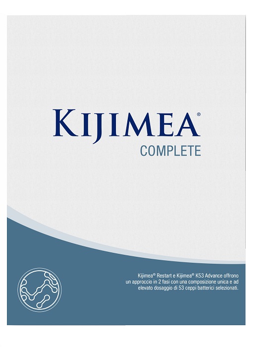KIJIMEA COMPLETE KIJIMEA RESTART 27 CAPSULE DA 0,29 G + KIJIMEA 53 ADVANCE 84 CAPSULE DA 0,26 G - Newepa Srl