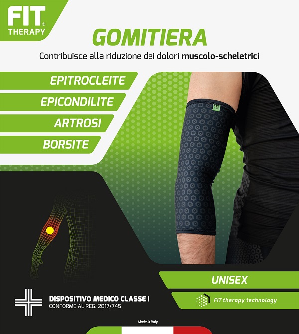 GOMITIERA FIT THERAPY NERO L - Newepa Srl