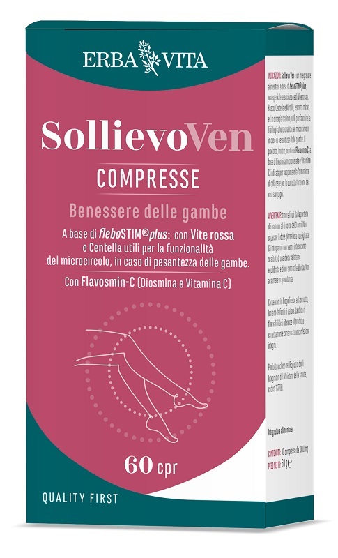SOLLIEVO VEN 60 COMPRESSE - Newepa Srl