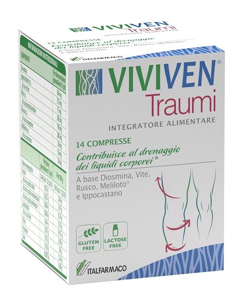 VIVIVEN TRAUMI 14 COMPRESSE - Newepa Srl