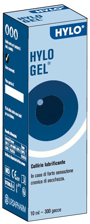 COLLIRIO LUBRIFICANTE HYLO GEL IALURONATO DI SODIO 2 MG/ML 10 ML - Newepa Srl